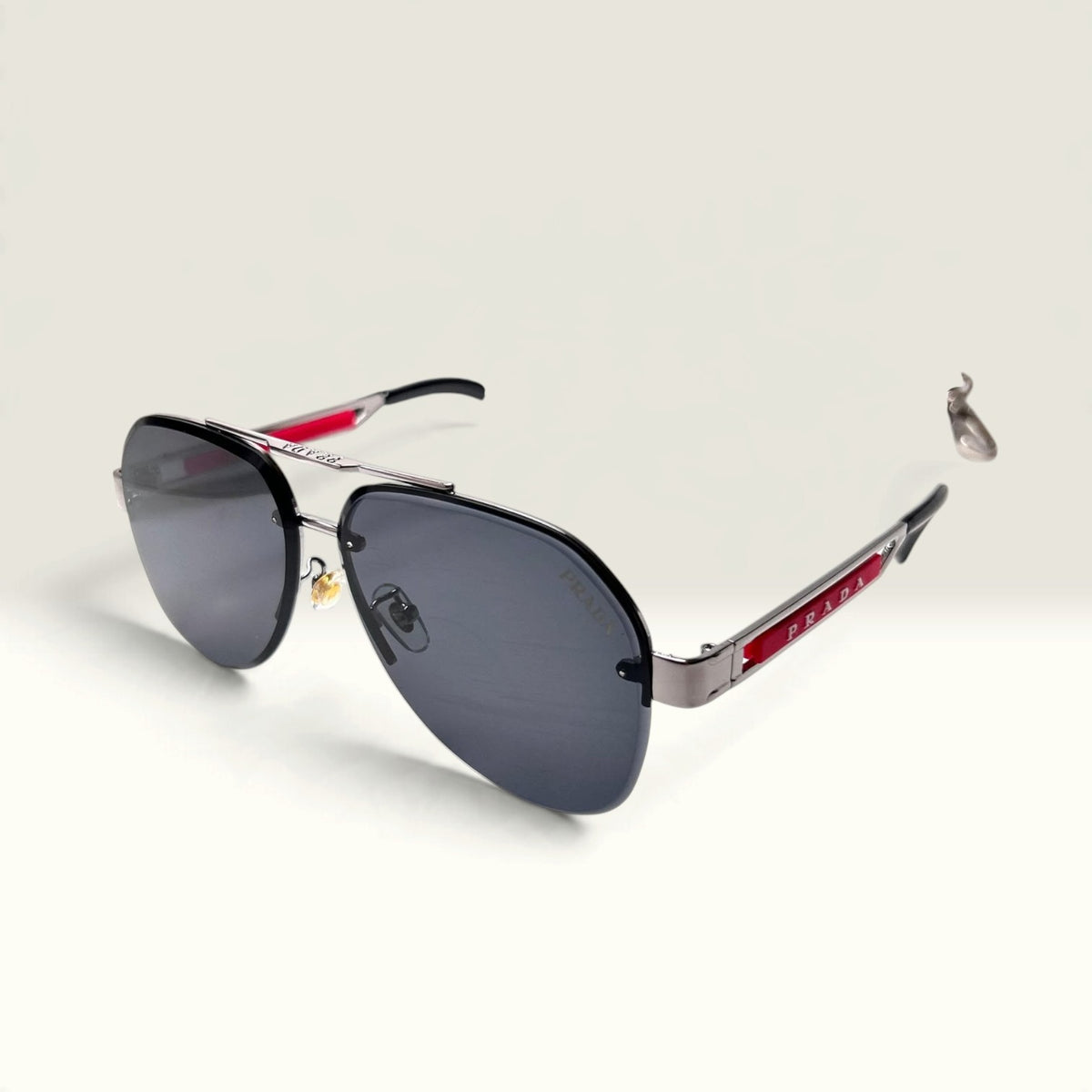 Prada Linea Rossa PS 52VS Steel Gunmetal Gray