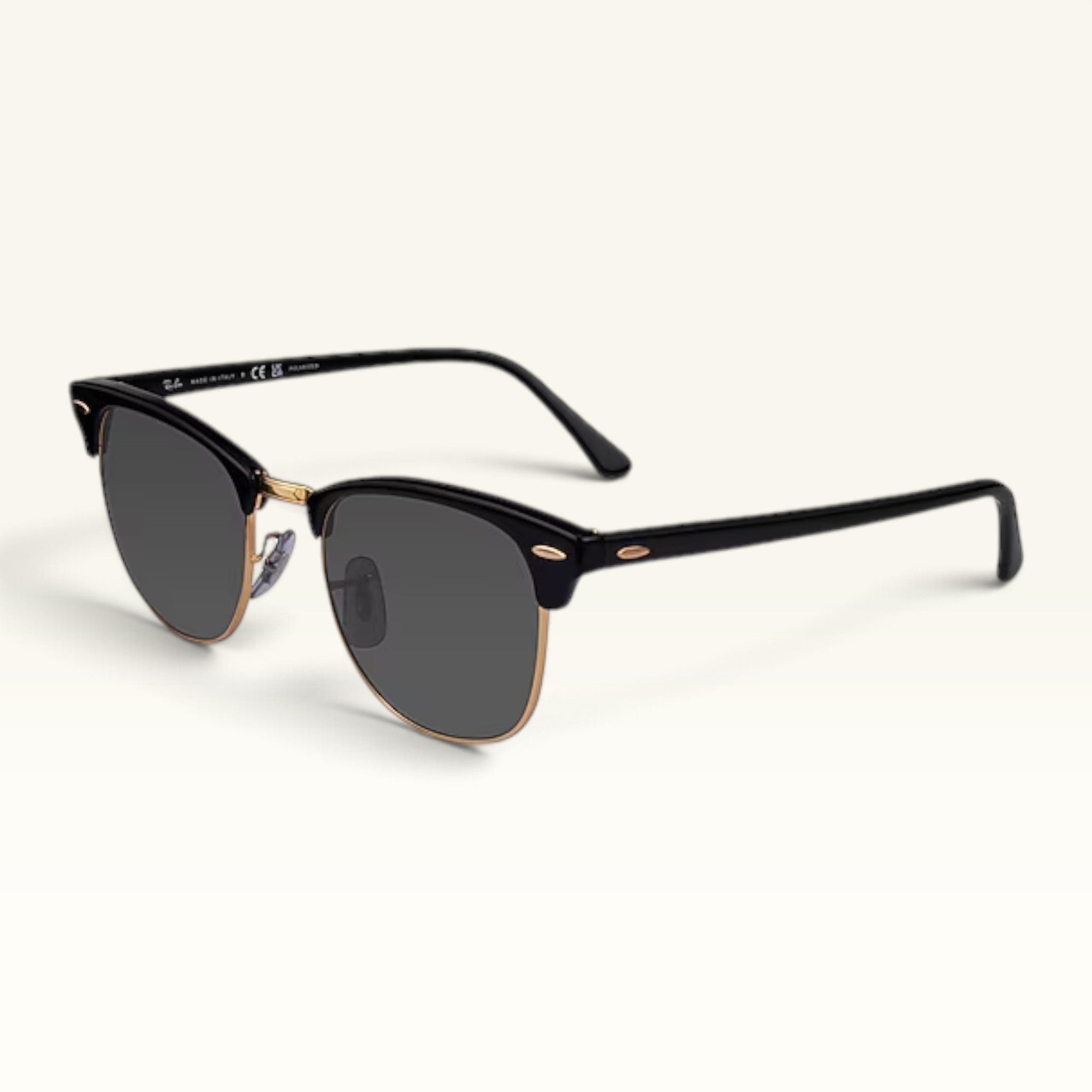 Ray Ban ClubMaster RB3016 Golden Black