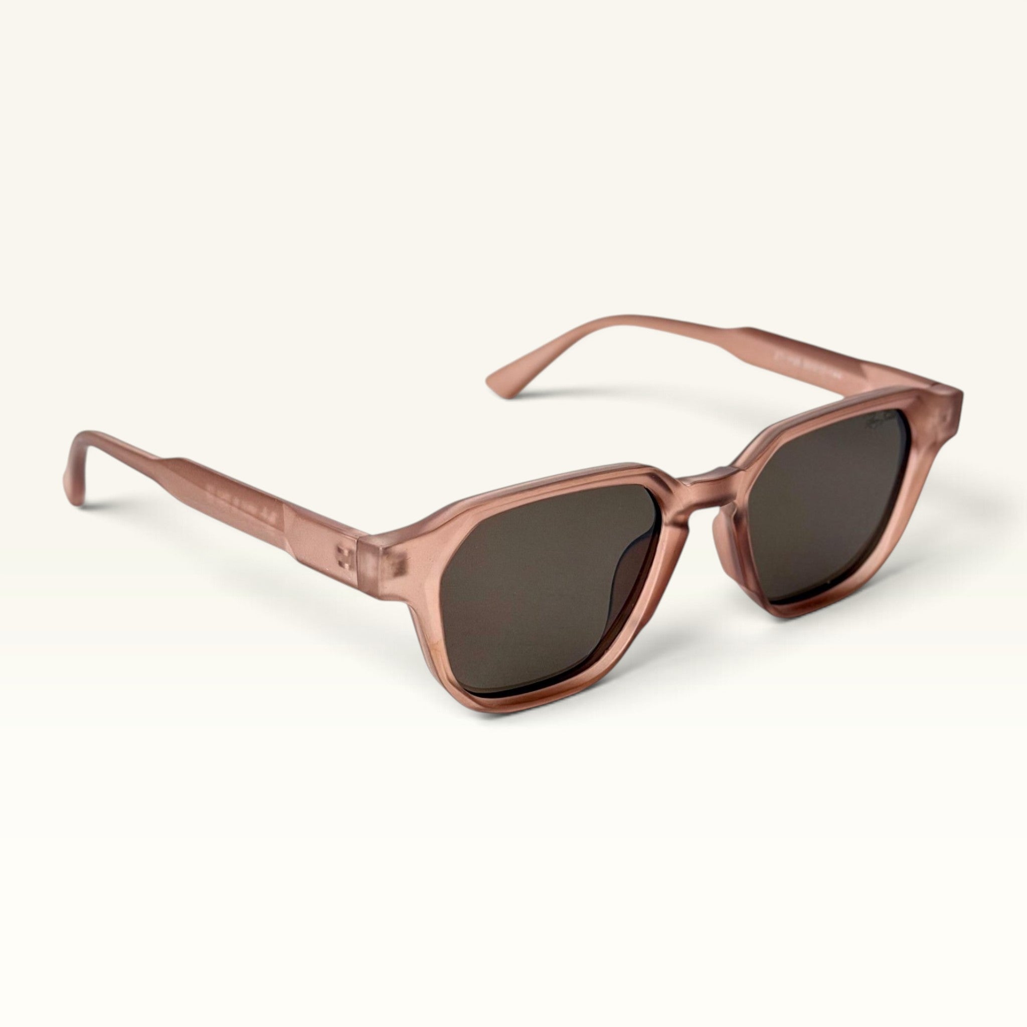 Ray Ban RB4361 Hexagonal Brown Crystal Oily Green