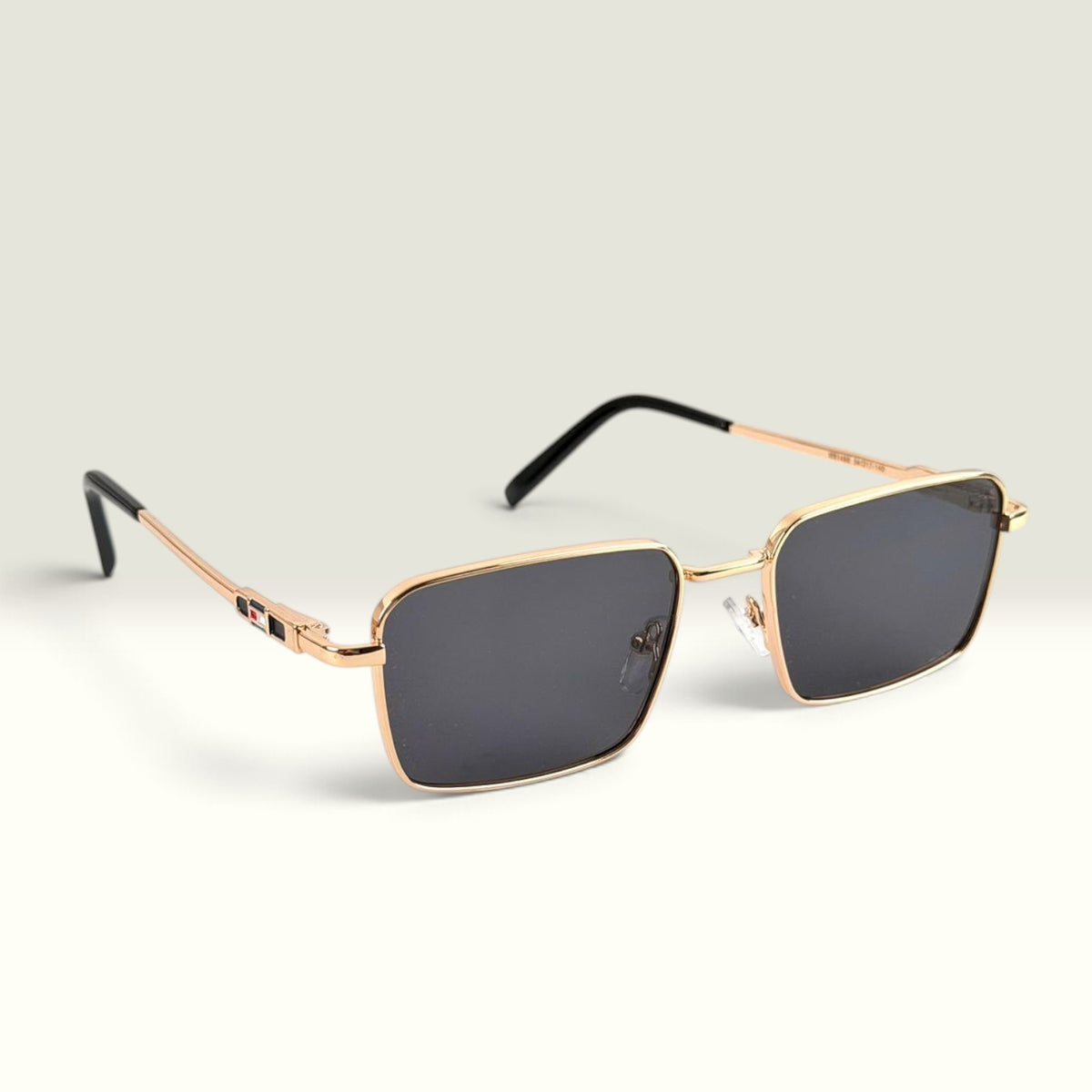 Tommy Hilfiger Rectangle Golden Black